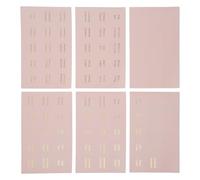 Étiquettes D'onglets D Bibliques Laminées 6 Feuilles Fournitures Décoratives Pour Journal Intime