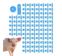 Étiquettes d'oreilles de mouton, outil d'étiquetage numéroté, polyvalent d'identification des animaux de vache pour la gestion du bétail