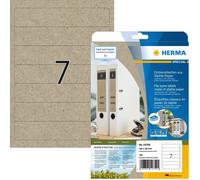 Étiquettes dos de classeur HERMA papier silphie 192 x 38 mm 140 étiquettes
