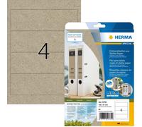Étiquettes dos de classeur HERMA papier silphie 192 x 61 mm court/large 80 étiquettes