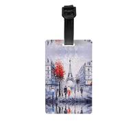 Étiquettes durables pour valises/sacs de voyage, étiquettes pour identification facile des bagages (taille unique)