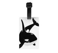 Étiquettes durables pour valises/sacs de voyage, étiquettes pour identification facile des bagages (taille unique)