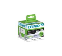 Étiquettes DYMO 89x36mm - Standard LW - Papier Adhésif Permanent - 260 Étiquettes/Rouleau - Compatible LabelWriter - Made in Belgium