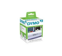 Étiquettes DYMO LW Grand Format S0722400, 36x89mm, Papier Blanc Adhésif Permanent, 2x260 étiquettes/rouleau, Compatibles LabelWriter