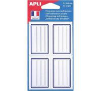 Étiquettes écolier - AGIPA - Bleu - 36x56 mm - Sachet de 32 pièces - Mixte