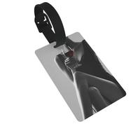 Étiquettes Elegance Woman pour bagages, étiquettes d'identification pour valise, idéales pour voyage, croisière, sac à dos