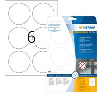 Étiquettes en film HERMA SPECIAL diamètre : 85 mm blanc 150 étiquettes
