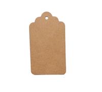 Étiquettes En Papier Kraft Vierges, 100 Pièces, Étiquette De Vêtement, Forme Bouteille Cœur, Cadeau Ronde pour étiquettes de prix(100pcs-05)