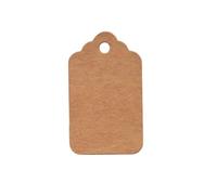 Étiquettes En Papier Kraft Vierges, 100 Pièces, Étiquette De Vêtement, Forme Bouteille Cœur, Cadeau Ronde pour étiquettes de prix(100pcs)
