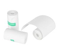 Étiquettes en papier pour imprimante thermique, 3 pièces, autocollants d'impression sans encre de qualité supérieure, huile de papier de réception, pour magasins de détail,