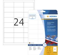 Étiquettes en plastique HERMA SPECIAL 66 x 33,8 mm blanc 240 étiquettes