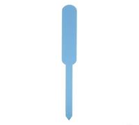 Étiquettes en plastique pour plantes de jardin pour une utilisation dans les programmes agricoles soutenus par la communauté et les parcelles de jardin partagées (bleu clair)