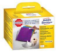 Etiquettes en rouleau, 57 x 32 mm, blanc