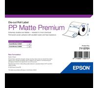 Étiquettes Epson 7113701 blanches adhésives 105x152mm découpées 185 pièces par rouleau pour imprimante