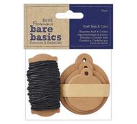 Étiquettes et Cordon Kraft (Paquet de 30)