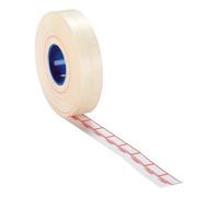 Etiquettes "Fabriqué / A consommer jusqu'au" 18 x 16 mm Sato Duo 16 orange fluo - Rouleau de 1500