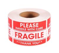 Étiquettes Fragile Pour Déménagement | Étiquettes Fragile Pour Expédition Colis Et Déménagement - Fournitures D'Emballage Adhésives Pour Objets Délicats
