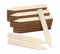 Étiquettes Herbes Fleurs Légumes Pointues 15cm | pour bois naturel non traité, plastique, aspect brut, écologique, sûr pour légumes