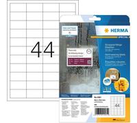 HERMA Lot de 440 étiquettes autocollantes blanches 48,3 x 25,4 mm résistantes aux intempéries et résistantes aux intempéries pour imprimantes laser