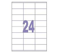 Etiquettes ILK Kangaro Autocollantes, Boîte de 100 feuilles de 24 étiquettes par feuille 70 x 36 mm