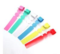 Étiquettes imperméables en PVC pour plantes de jardin, emplacements réglables pour orchidées, roses et arbustes (vert)