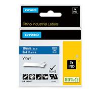 Dymo Originalband 1805417 weiß auf bleu 19mm x 5,5m Vinyl