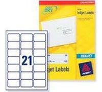 Etiquettes Jet D'encre Adresses 63,5 X 38,1 Mm Boite De 525 Sur 25 Feuilles