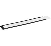 DURABLE - Porte étiquette - Porte étiquette magnétique - Porte étiquette PROFIL C - Repositionnable - Fixation sur surfaces métalliques - 200 x 30 mm - Anthracite - Sachet de 50 pièces - 171458