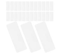 Étiquettes Magnétiques Blanches Nominatives 70 Pièces | Organisation Améliorée, pour Événements et Tableau Blanc, Matériau à Magnétisme Souple, Amovibles
