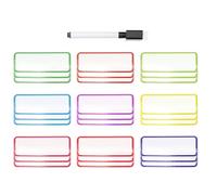 Étiquettes Magnétiques de Couleur Vive Rentrée Scolaire pour Noms | Papier et Magnet, Usage Enseignement Apprentissage, Légères, Créatives, Faciles à Transporter et Ranger