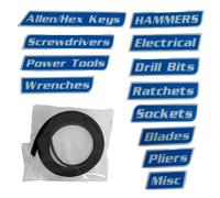 Étiquettes magnétiques pour boîte à outils - 12 pièces étiquettes réutilisables pour l'organisation | Étiquettes organisationnelles pour boîte à outils | Pour chariots en acier armoires de
