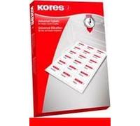 Etiquettes Multi-Usages 210x148 Mm Rouge Boite De 200