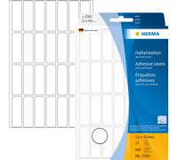 Étiquettes multi-usages blanches 13x40 mm papier mat 896 pcs.