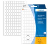 HERMA - étiquettes multi-usage, 8 x 12 mm, blanc, grand paquet contenu: 3840 étiquettes -2310 Blanc G