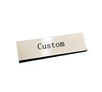 Étiquettes Nom Épingles Badge Plaque 5pcs Personnaliser les insignes