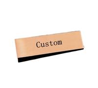 Étiquettes Nom Épingles Badge Plaque 5pcs Personnaliser les insignes