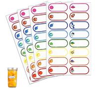 Étiquettes nominatives imperméables pour enfants, étiquettes pour biberons, école et crèche, autocollantes pour adultes, 128 pièces (Planète)