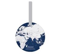 Étiquettes nominatives pour sacs de, étiquettes pour valises en PVC | Avec colonne d'information Sacs fournitures de décoration produits de pour porte-docu Bleu