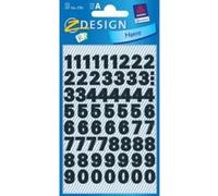 Etiquettes numériques z-design, noir avery 3781