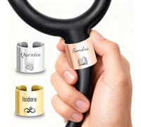 Étiquettes Personnalisées pour Stéthoscope -accessoires Gravure Laser Identification Nom- Idéal Personnel Étudiant Médecine Vétérinaires d'infirmière - Cadeau Pratique (Cuivre)