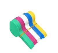 Etiquettes Plantes Étiquettes de jardin, classification des plantes, tri, panneau, étiquette, billet, plaque d'écriture en plastique, panneau, fiche, carte colorée(Mixed color,200pcs)