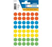 Étiquettes polyvalentes HERMA Diamètre : 12 mm assorties rond 240 étiquettes