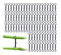 Étiquettes porte-noms - Étiquettes flexibles imperméables à double boucle - Étiquettes enroulables suspendues pour intérieures et extérieures, légumes, fruits, parterres surélevés, arbres