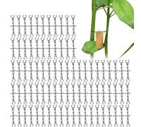 Étiquettes porte-noms flexibles imperméables à double boucle - Étiquettes à boucle pour nom de - pour , intérieur et extérieur, légumes, fruits, parterres surélevés, arbres, fleurs