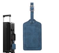 Étiquettes pour bagages de voyage aérien - Accessoire portable avec trou facile et cordon pour croisière, avion, voyage d'affaires, unisexe
