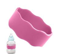 Étiquettes Pour Bouteilles De Garderie - Bande D'identification En Silicone Réutilisable | Marqueur Effaçable Pour Date, Idéal École Voyage Restaurant