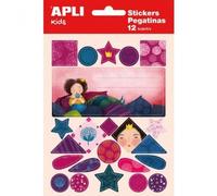 Étiquettes pour carnets de notes en bloc 12+1ark MIX
