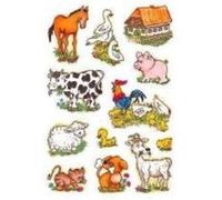 Etiquettes pour decorer et collectionner la ferme 3 feuilles herma 5419 G