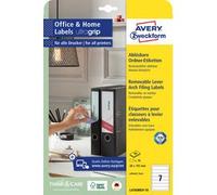 Etiquettes pour dos de classeur, 38 x 192 mm