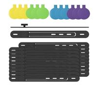 Étiquettes Pour Fils - Organisateur Réutilisable En Silicone | Étiquettes À Écrire Sur Les Câbles - Pour Électronique Voyage Maison Stockage Bureau Style De Vie Gadgets Organisation Personnel Lieu De